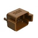 Thermoplastic shell DIP Connector with multiple terminal options designed for operation between minus 55 and plus 125 degrees Celsius