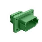 Thermoplastic shell DIP Connector available with various terminal types designed for operation from minus 55 to plus 125 degrees Celsius