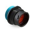 Versatile DIP Connector with black thermoplastic housing and multiple terminal types tested for and temperature endurance
