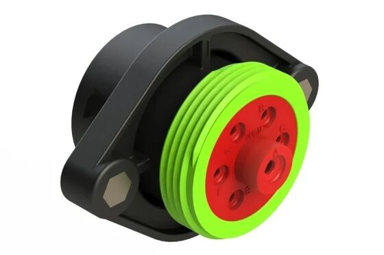 High-performance insulating material genuine Amphenol AHDP02-24-07SN-WTA female receptacle IP68/IP69K ingress protection for vehicle circuit assembly