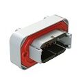 Thermoplastic shell DIP Connector offering multiple terminal types designed for operating temperature range minus 55 to plus 125 degrees Celsius