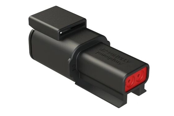 Amphenol ATMH04-2PA Original Male Cable Connector, IP68 electronic part with excellent waterproof performance for wiring harness use